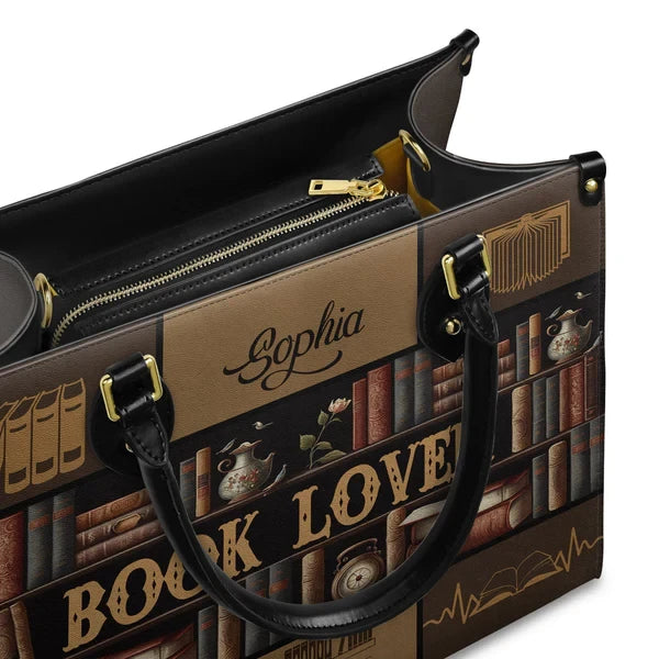 Book Lover Leather Bag