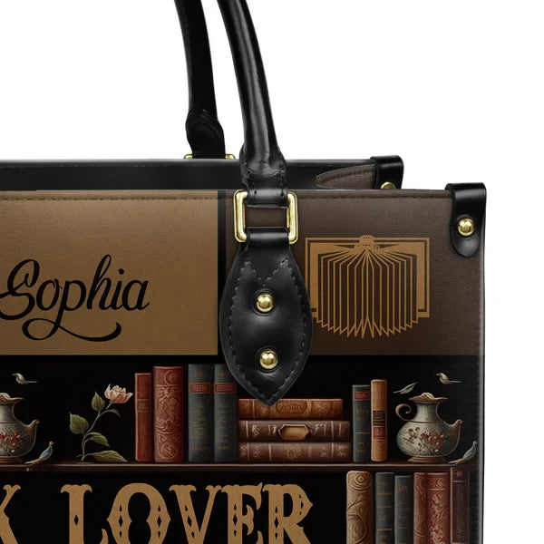 Book Lover Leather Bag