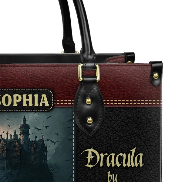 Dracula Bram Stoker A Face Meant Dead Leather Bag