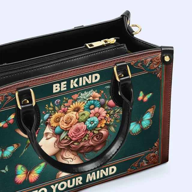 Be Kind Leather Handbag