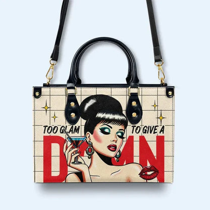 Too Glam Leather Handbag